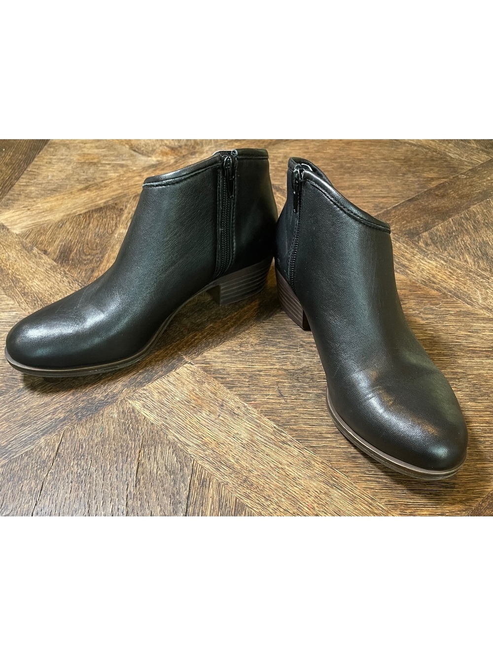 Lucky Brand soft black leather ankle Chelsea boot size 6 - Picture 8 of 8